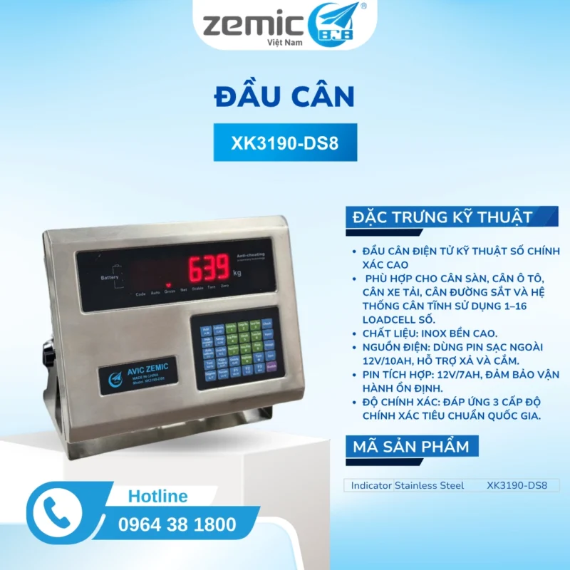 DAU-CAN-XK3190-DS8