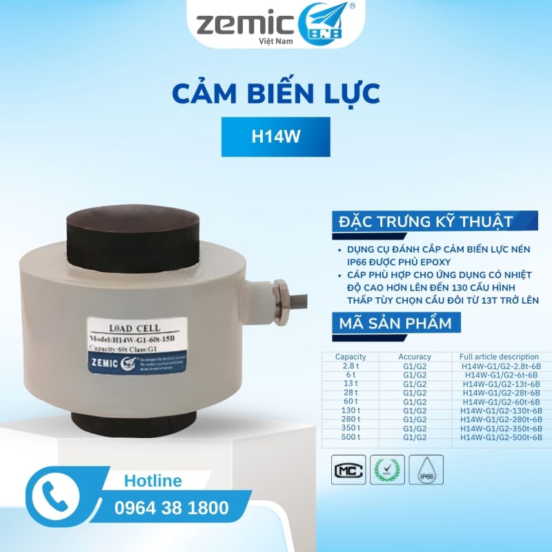 CAM BIEN LUC H14W