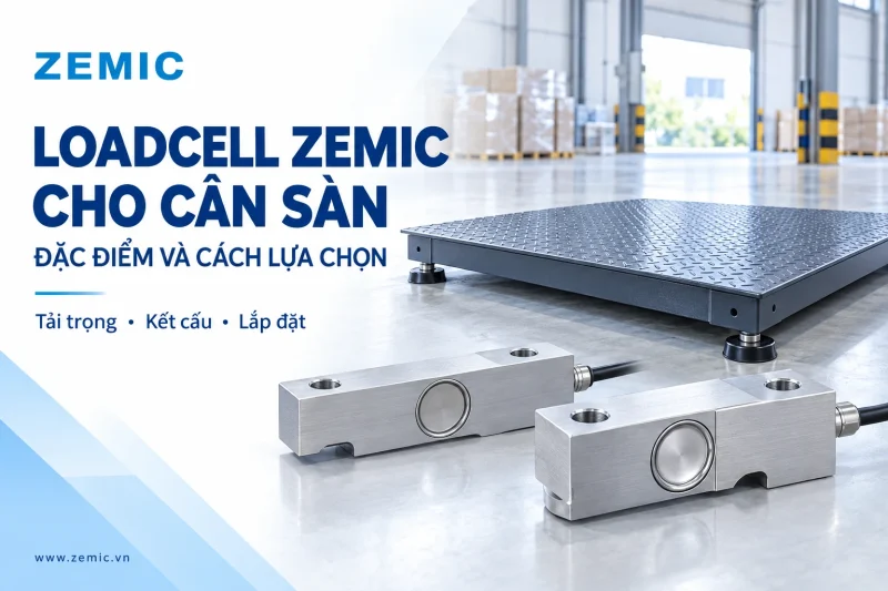 Loadcell Zemic dạng dầm cho cân sàn – đặc điểm và cách lựa chọn