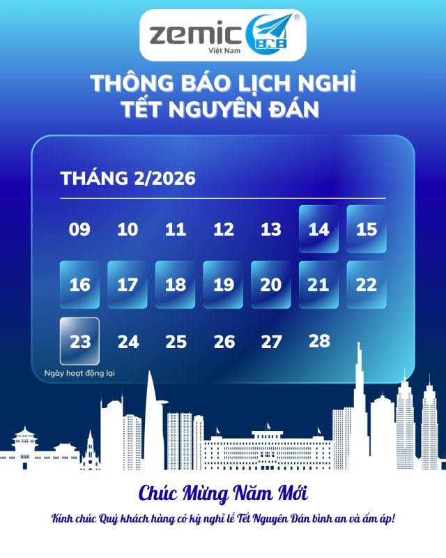 Xanh Lam Hiện Đại Tết Nguyên Đán Thông Báo Lịch Nghỉ Instagram Post (1)